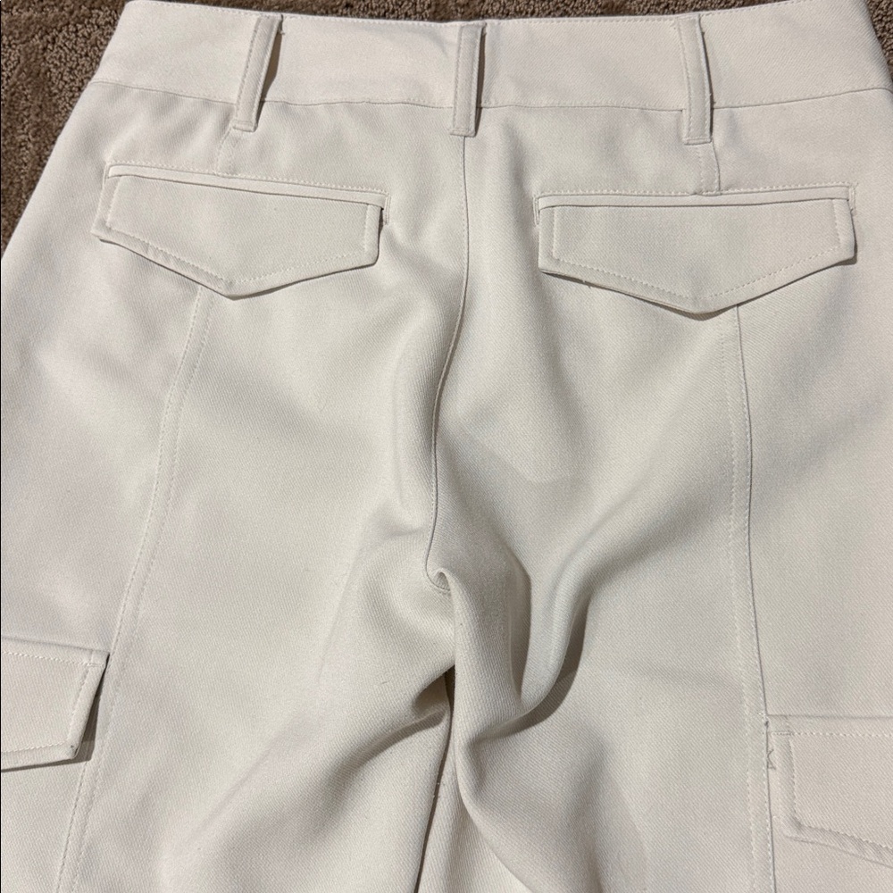 Sanctuary women’s  Cargo Pants in Black + Cream size 25 polyestervicose blend - Picture 6 of 11
